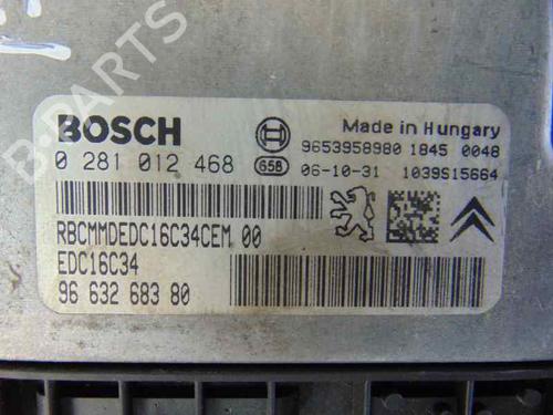 Engine control unit (ECU) CITROËN XSARA PICASSO (N68) 1.6 HDi | BP7724134M57 