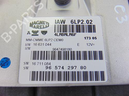 Engine control unit (ECU) CITROËN C3 I (FC_, FN_) 1.4 16V | BP10778326M57 