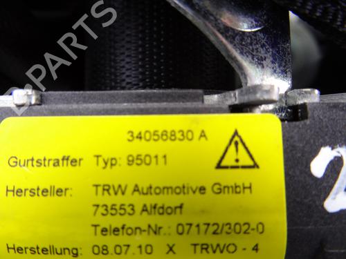 Rear right seatbelt MERCEDES-BENZ E-CLASS (W212) E 220 CDI / BlueTEC (212.001, 212.002) | BP16050447I28 