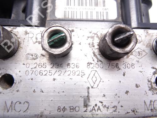 ABS pump RENAULT SCÉNIC II (JM0/1_)  | BP16868196M43 