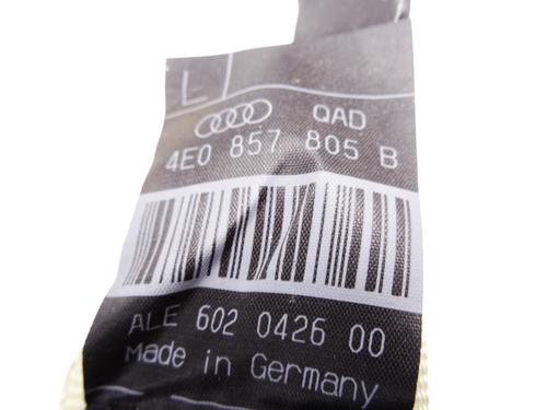 Rear left seatbelt AUDI A8 D3 (4E2, 4E8) 3.0 TDI quattro | BP19324207I29 