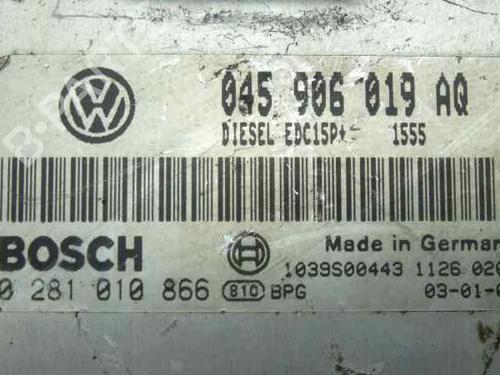 Engine control unit (ECU) VW POLO (9N_, 9A_)  | BP7723421M57 