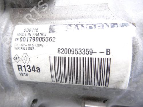 AC compressor RENAULT KANGOO / GRAND KANGOO II (KW0/1_)  | BP22617748M34 