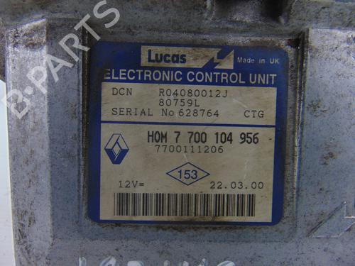 Engine control unit (ECU) RENAULT KANGOO (KC0/1_) | BP8693088M57