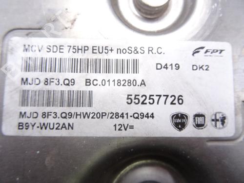 Engine control unit (ECU) CITROËN NEMO Box Body/MPV (AA_)  | BP24309585M57 