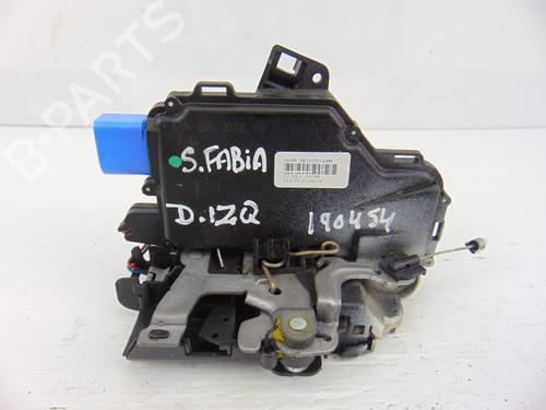 Used Front left lock SKODA FABIA II (542) 1.2 (60 hp) 8266181