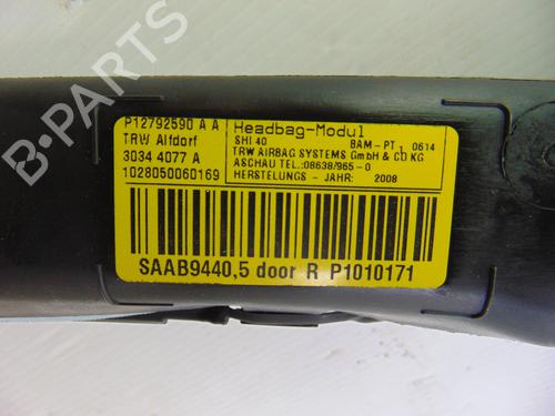 Right curtain airbag SAAB 9-3 Estate (E50)  | BP10319648C12 