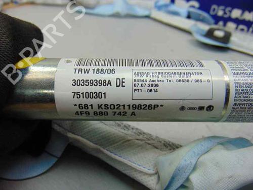 Right curtain airbag AUDI A6 C6 Avant (4F5) 3.0 TDI quattro | BP7724509C12 
