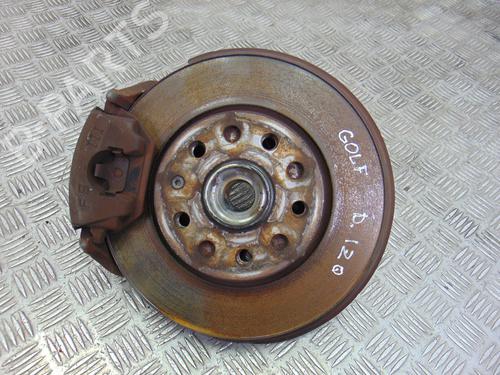 Used Left front steering knuckle VW GOLF VI (5K1) 1.6 TDI (105 hp) 12432346