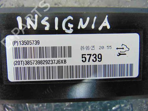 Fuse box OPEL INSIGNIA A Sports Tourer (G09) 2.0 CDTI (35) | BP7725856E1 