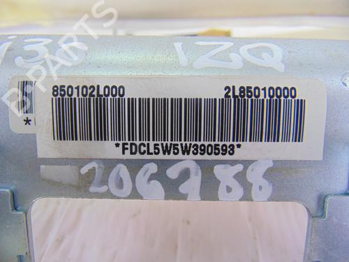 Left curtain airbag HYUNDAI i30 (FD)  | BP16286894C11 