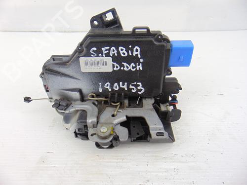 Serrure avant droite SKODA FABIA II (542) 1.2 (60 hp) 3B1837016  | 3B1837016  |