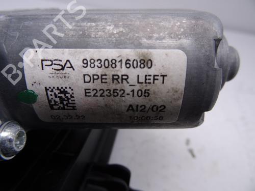Rear left window mechanism PEUGEOT 308 III (FB_, FH_, FP_, F3_, FM_) PureTech 130 (FPHNSL, FPHNST) | BP17088703C24 
