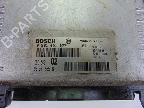 Engine control unit (ECU) PEUGEOT 406 (8B)  | BP9217749M57 