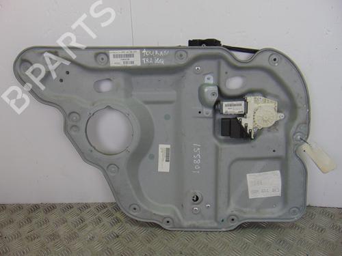 Rudehejsemekanisme venstre bagtil VW TOURAN (1T1, 1T2) 2.0 TDI 16V (140 hp) 7717816