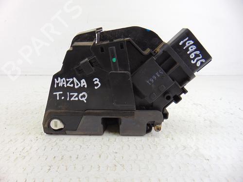 Rear left lock MAZDA 3 Saloon (BK) 1.6 DI Turbo (BK12Y) | BP10485570C100 