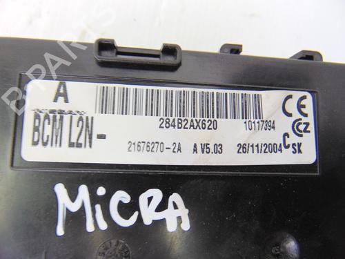 Fuse box NISSAN MICRA III (K12) 1.2 16V | BP8175766E1 
