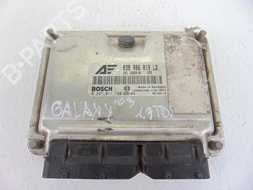 Used Engine control unit (ECU) FORD GALAXY I (WGR) 1.9 TDI (130 hp) 7716241
