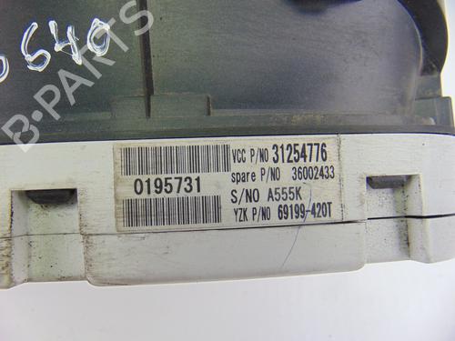 Instrument cluster VOLVO C30 (533) 1.6 D | BP8941128C47 