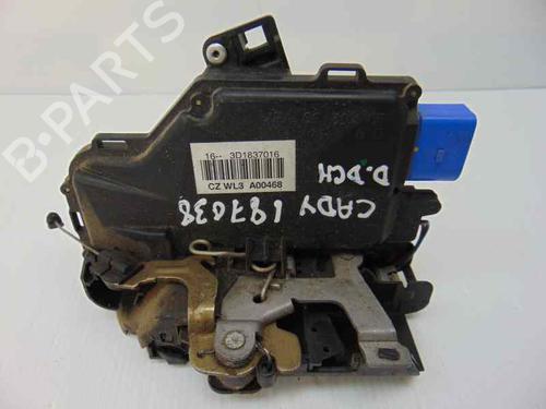 Used Front right lock VW CADDY III MPV (2KB, 2KJ, 2CB, 2CJ) 1.9 TDI (105 hp) 7730808
