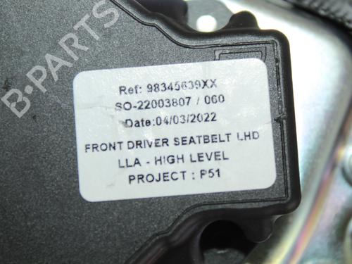Airbag Kit PEUGEOT 308 III (FB_, FH_, FP_, F3_, FM_) PureTech 130 (FPHNSL, FPHNST) | BP17054565C86