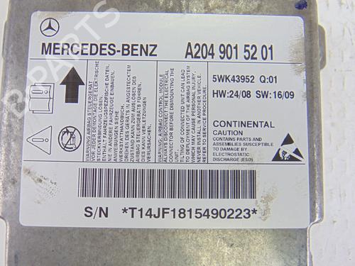 ECU airbags MERCEDES-BENZ GLK-CLASS (X204) 320 CDI 4-matic (204.983) | BP9739556M53 