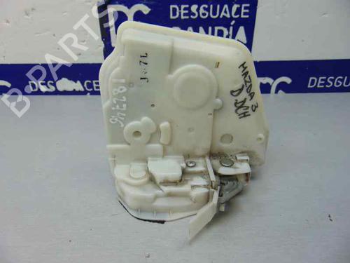 Used Front right lock MAZDA 3 (BL) 1.6 MZR (BL14) (105 hp) 7727924