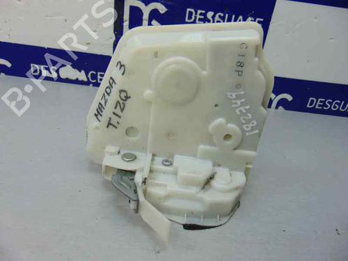 Used Rear left lock MAZDA 3 (BL) 1.6 MZR (BL14) (105 hp) 7727927