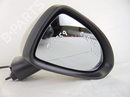 Right mirror OPEL CORSA D (S07) 1.2 (L08, L68) (80 hp) 11293912