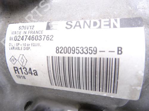 AC compressor RENAULT KANGOO / GRAND KANGOO II (KW0/1_) | BP27280024M34