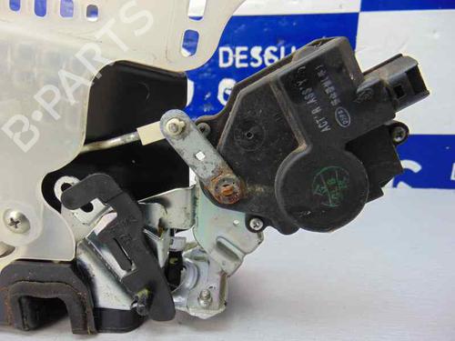 Rear left lock HYUNDAI TUCSON (JM) 2.0 CRDi All-wheel Drive | BP7728908C100 