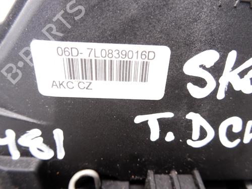Rear right lock SKODA OCTAVIA II Combi (1Z5) 1.6 TDI | BP19275637C99 