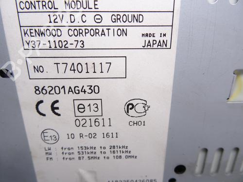 Radio SUBARU LEGACY IV Estate (BP) 2.5 AWD (BP9) | BP19804394E6 