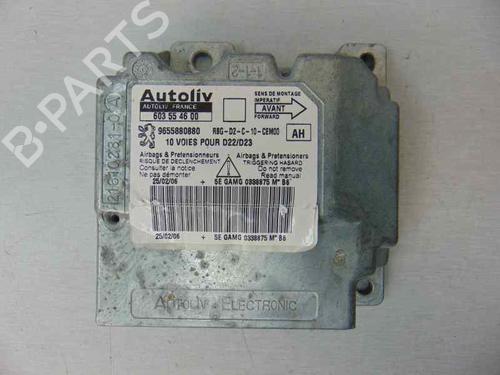 ECU airbags PEUGEOT 407 (6D_)  | BP7729046M53 