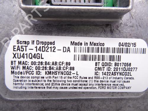 Electronic module FORD FOCUS III Turnier 1.5 TDCi ECOnetic | BP34279585M83 - Image 4