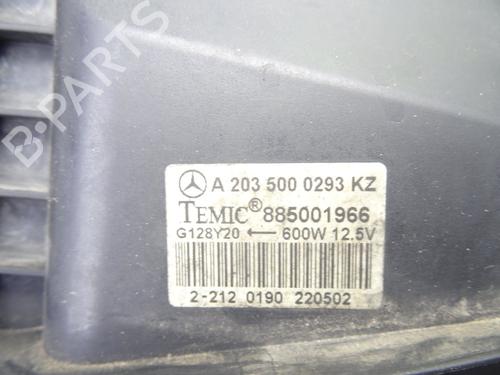 Radiator fan MERCEDES-BENZ C-CLASS Coupe (CL203)  | BP29400426M35 