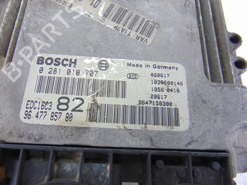Engine control unit (ECU) PEUGEOT 206 Hatchback (2A/C)  | BP9952655M57 