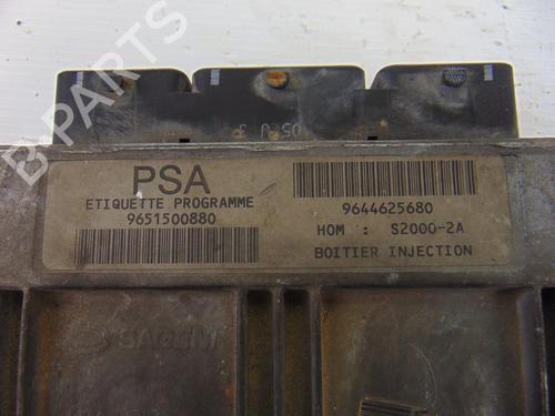 Engine control unit (ECU) PEUGEOT 206 Hatchback (2A/C) 1.4 LPG | BP8823687M57 