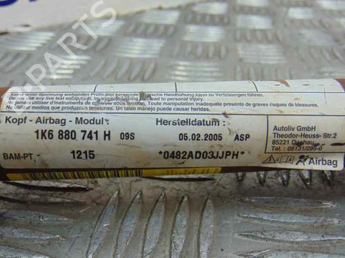 Left curtain airbag VW GOLF V (1K1)  | BP7726876C11 