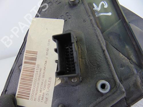 Right mirror OPEL VECTRA C (Z02) 2.0 DTI 16V (F69) | BP7717459C27 