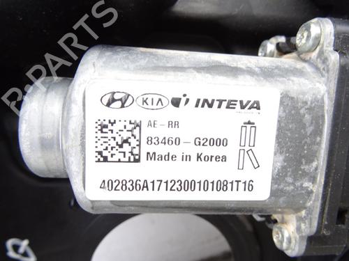 Rudehejsemekanisme Højre bagtil HYUNDAI IONIQ (AE) 1.6 GDI Hybrid | BP29610708C25 