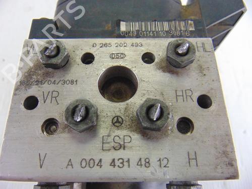 ABS pump MERCEDES-BENZ E-CLASS (W210) E 200 Kompressor (210.048) | BP16286857M43 