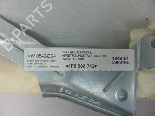 Right curtain airbag SEAT LEON (1P1)  | BP7727025C12 