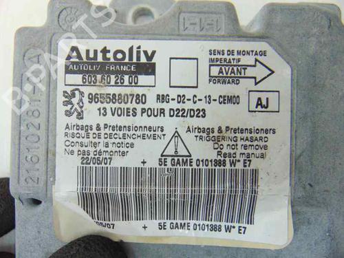 ECU airbags PEUGEOT 407 SW (6E_, 6D_) 2.2 HDi 170 | BP7792680M53 