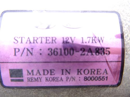 Starter HYUNDAI ix35 (LM, EL, ELH)  | BP19732523M8 