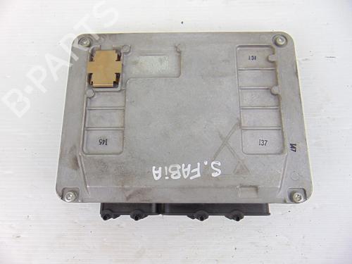 Engine control unit (ECU) SKODA FABIA II (542) 1.2 | BP8266186M57 