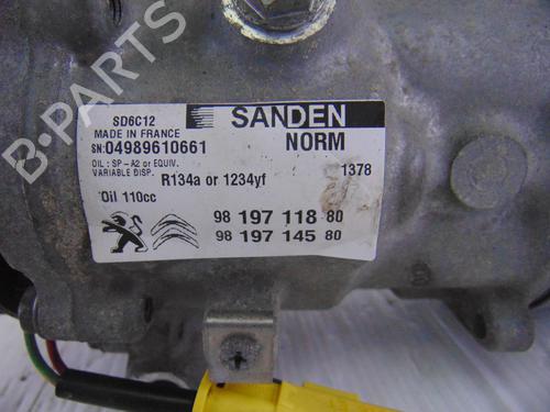 AC compressor PEUGEOT 508 SW I (8E_) 1.6 BlueHDi 120 | BP15762198M34 
