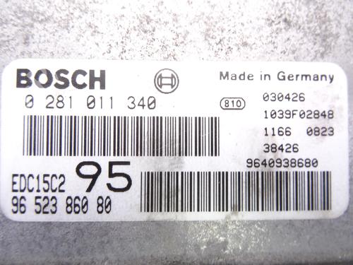 Engine control unit (ECU) CITROËN C5 I (DC_) 2.0 HDi (DCRHZB, DCRHZE) | BP16127598M57 