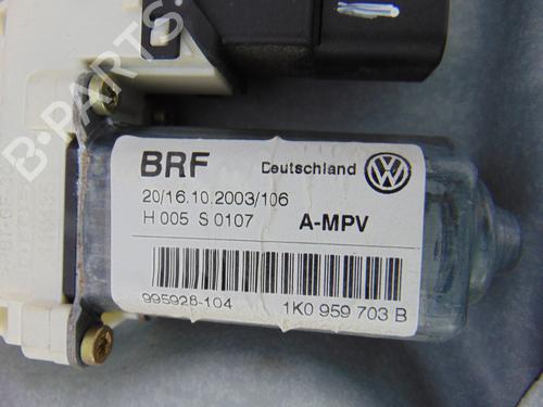 Rear left window mechanism VW TOURAN (1T1, 1T2)  | BP9873159C24 