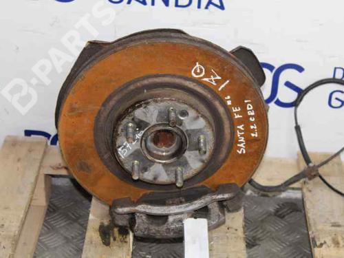Used Left front steering knuckle Left front steering knuckle HYUNDAI SANTA FÉ II SUV Van (CM) CRDi 4x4 (150 hp) 7718139 7718139